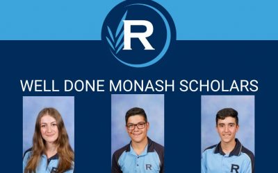 Well Done Monash Scholars