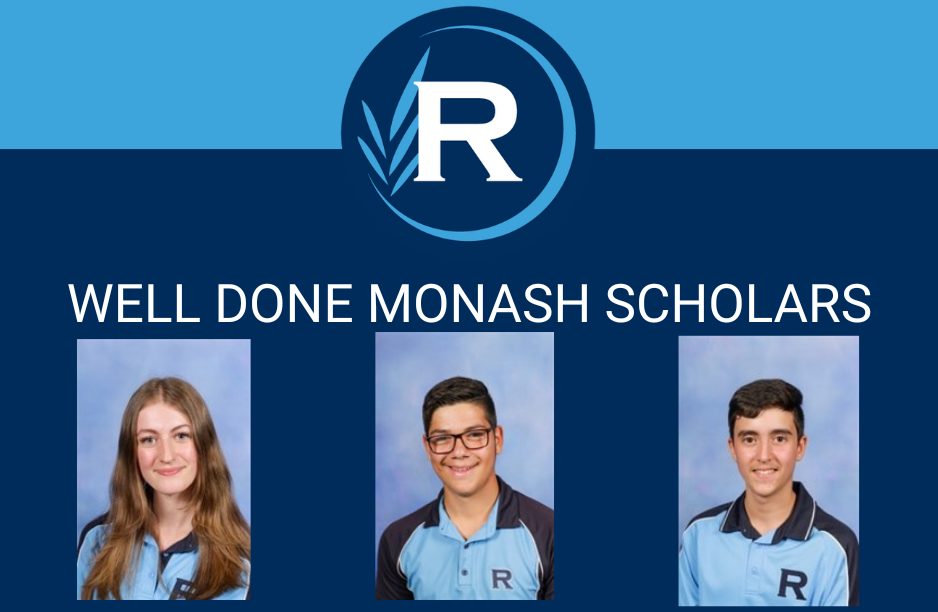 Well Done Monash Scholars